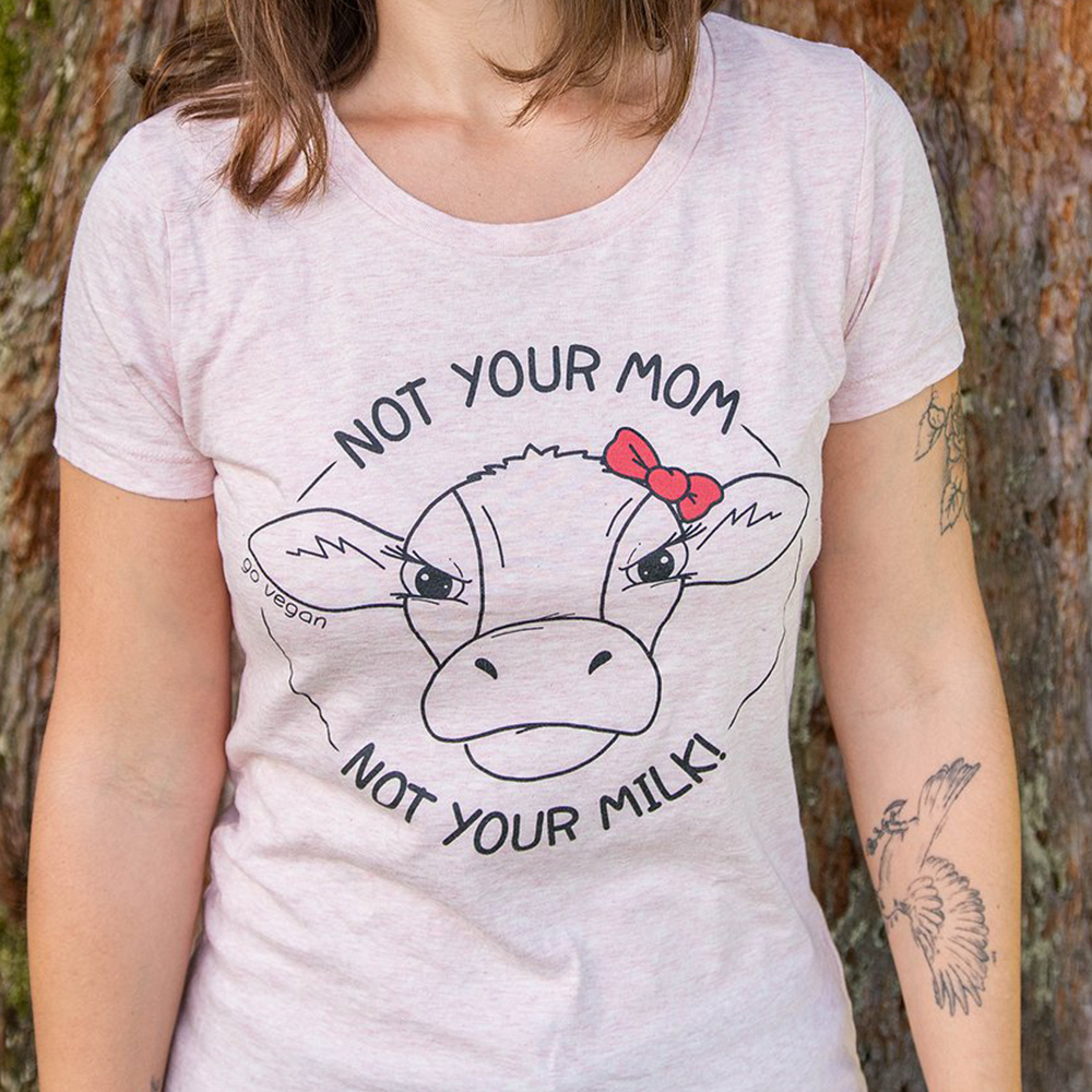 Ženska majica “Not your mom, not your milk.”