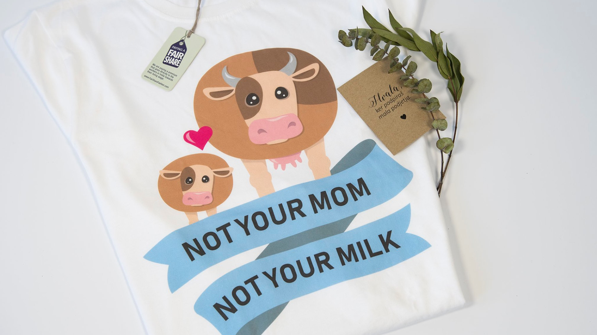 Ženska majica “Not your mom, not your milk.” - slika 2